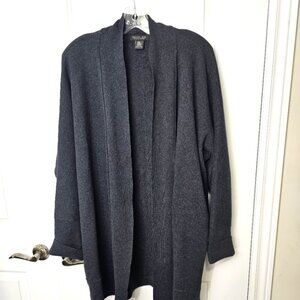 Rachel Zoe, Long Grey Cardigan, Size 3x plus size